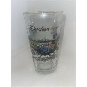 Budweiser Pheasant Pint Glass